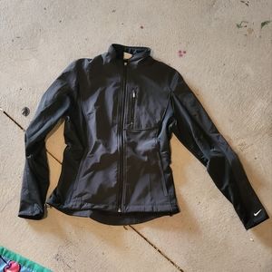Nike black storm running jacket